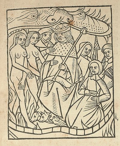 Perceval, berättelsen om gralen av Chrétien de Troyes, 1523. av Unbekannt