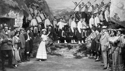 Föreställning av The Gay Gordons, c1907 av Unbekannt