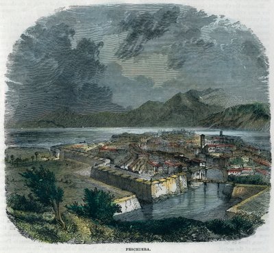 Peschiera del Garda, Italien, c1875 av Unbekannt