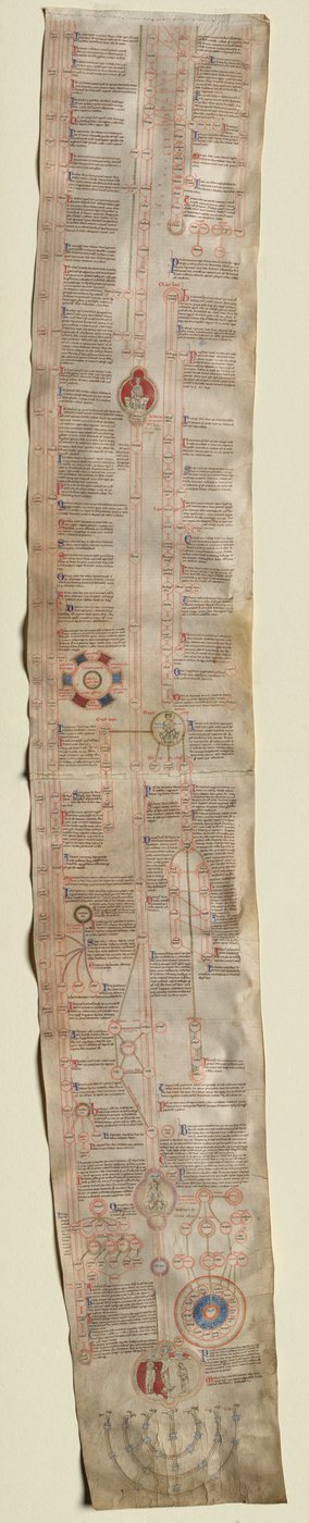 Peter av Poitiers Compendium of Historiae in Genealogia Christi, ca. 1220 av Unbekannt