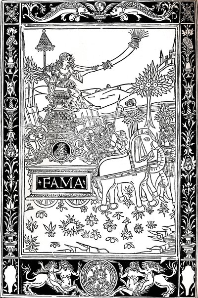 Petrarka: Triumfer, 1488, 1917 av Unbekannt