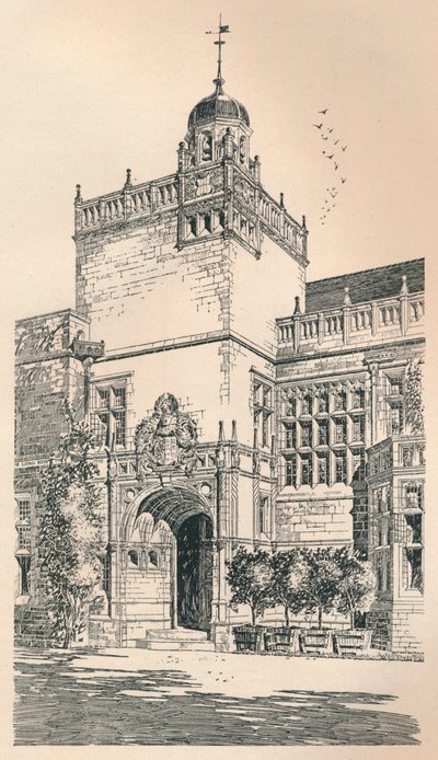 Peverey, Shropshire, Sir Aston Webb. P.R.A. Arkitekt, c1919 av Unbekannt