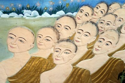 Fp One Buddhist Temple. Unionen. Ho Chi Minh City. Vietnam. av Unbekannt