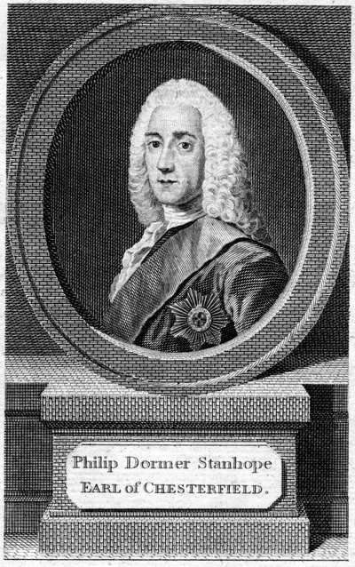 Philip Dormer Stanhope 1694-1773, 4:e greven av Chesterfield, 1800-talet av Unbekannt