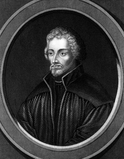 Philipp Melanchthon, tysk protestantisk reformator från 1500-talet, c1850. av Unbekannt