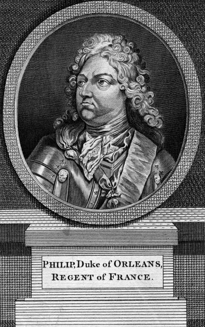 Philippe II, hertig av Orleans och regent av Frankrike av Unbekannt