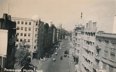 Ferozeshah Mehta Road, Bombay. av Unbekannt