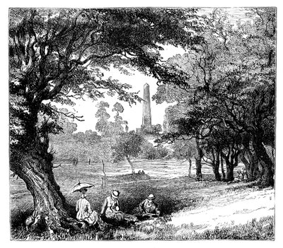 Phoenix Park, Dublin, c1888 av Unbekannt