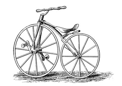 Pickerings vevpedaldriven cykel, en amerikansk design, c1860s c1880 av Unbekannt