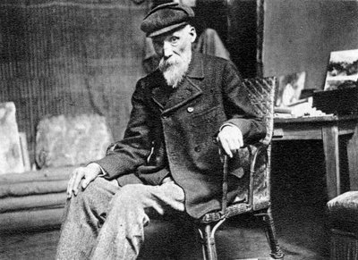 Pierre-Auguste Renoir, fransk konstnär, 1917 av Unbekannt