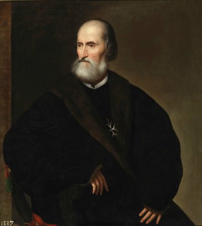 Pietro Bembo som prior av Knights Hospitaller, ca 1537. av Unbekannt
