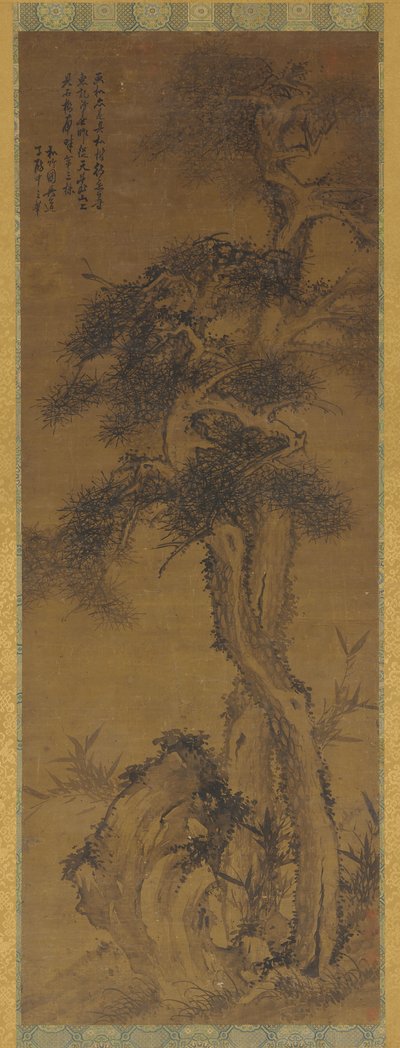 Tallar, sten och bambu, 1600-talet. av Unbekannt