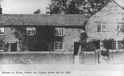 Peststugor, Eyam, Derbyshire, 1900-talet av Unbekannt
