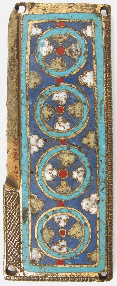 Plack från en relikvieskrin, tysk eller sydnederländsk, ca. 1175-1200. av Unbekannt