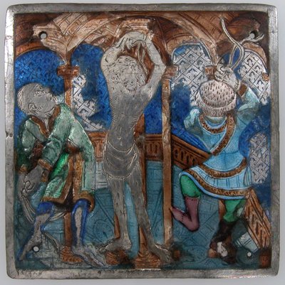 Plack med flagellationen, italiensk, 1300-tal. av Unbekannt