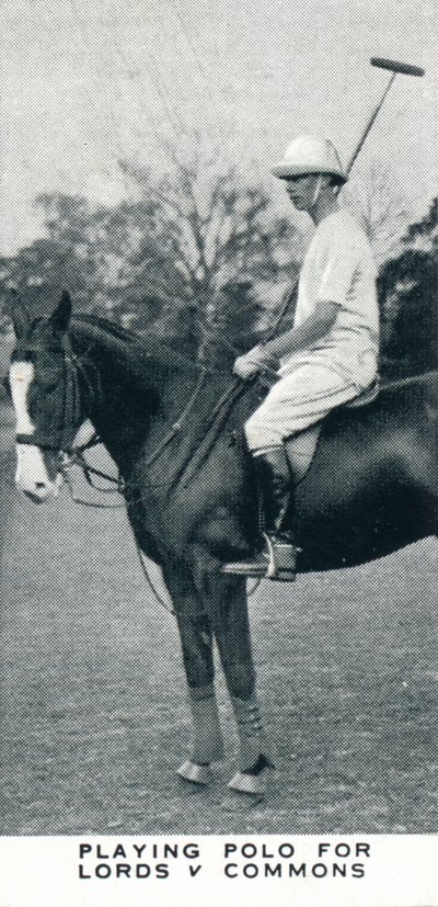 Spelar Polo för Lords v Commons, c1930 1937 av Unbekannt