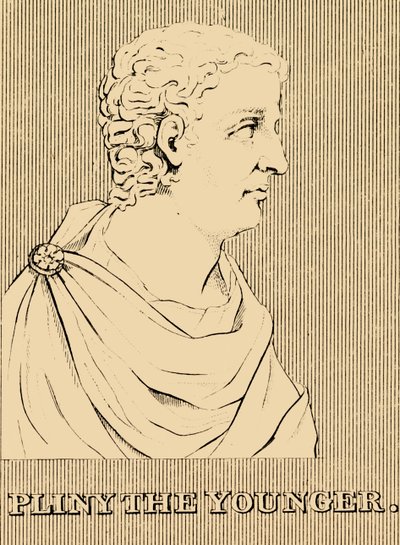 Plinius den yngre, 61-c113, 1830. av Unbekannt