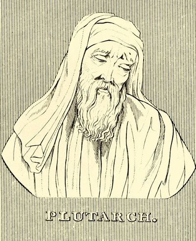 Plutarchus, c. AD46-c120, 1830. av Unbekannt