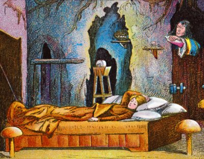 Förgiftning av medicinen, c1905 av Unbekannt