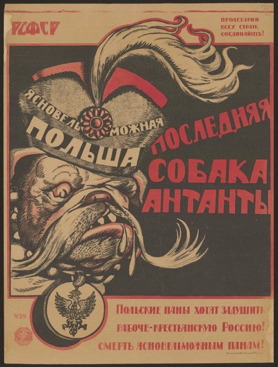 Polen - Ententens sista hund, 1920. av Unbekannt