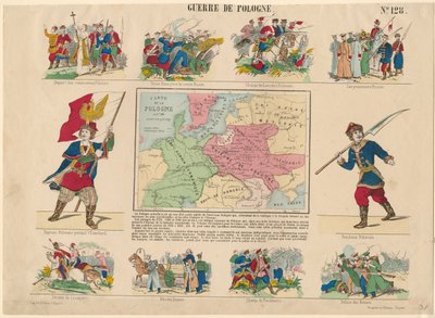 Polska kriget, 1831 av Unbekannt