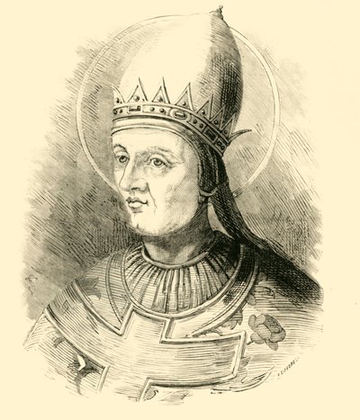 Påven Gregorius VII, 1015-1085, 1890. av Unbekannt