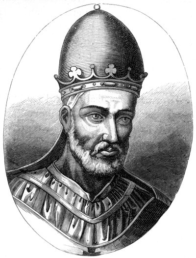 Påven Honorius III 1148-1227, 1849 av Unbekannt