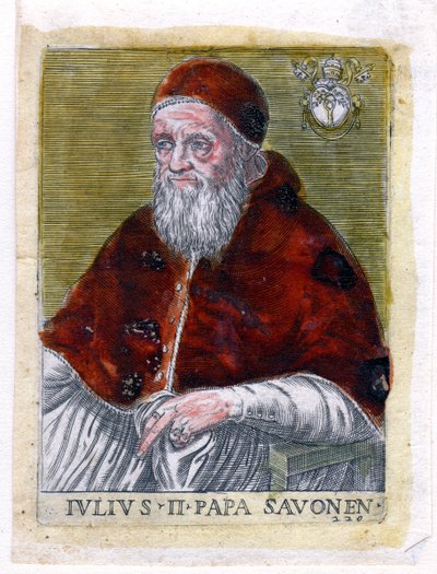 Påven Julius II av Unbekannt