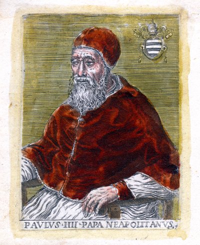 Påven Paulus IV av Unbekannt
