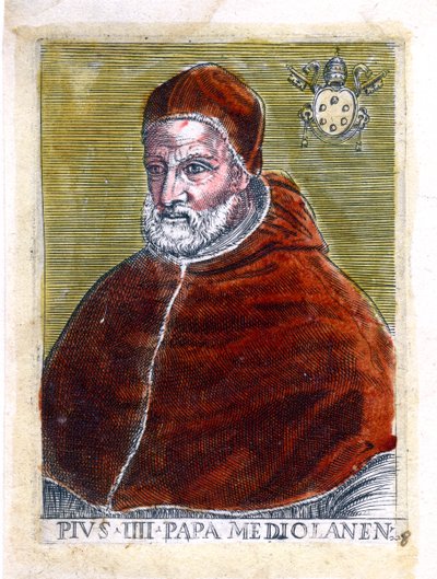 Påven Pius IV av Unbekannt