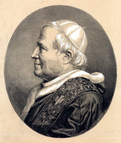 Påven Pius IX, 1846 av Unbekannt