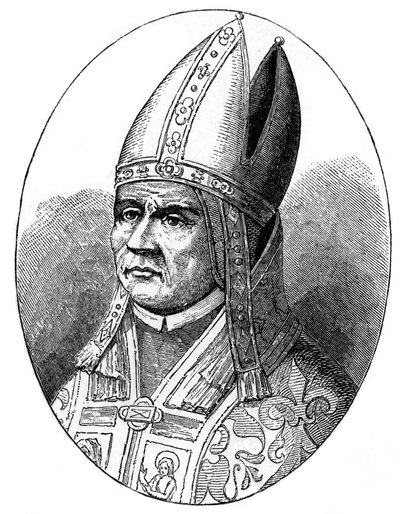 Påven Sylvester I, 1870 av Unbekannt