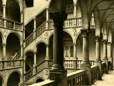 Porcia slott, Spittal an der Drau, Kärnten, Österrike, c1935. av Unbekannt
