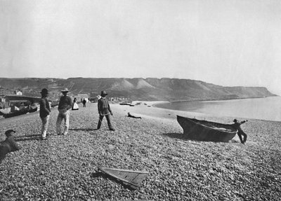 Portland - The Chesil Beach, 1895 av Unbekannt
