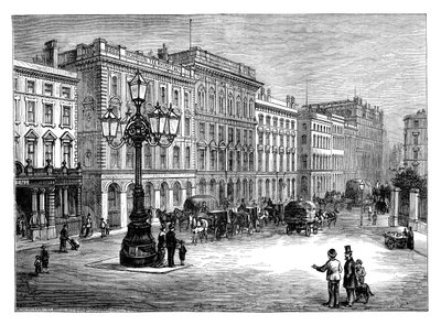 Portland Street, Manchester, sent 1800-tal av Unbekannt