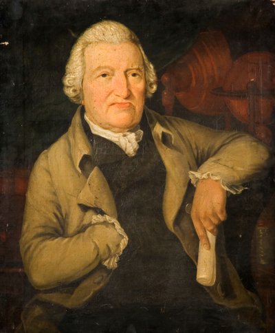 Porträtt av Dr William Bache, 1800. av Unbekannt