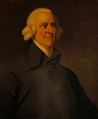 Porträtt av Adam Smith 1723-1790, 1795 av Unbekannt
