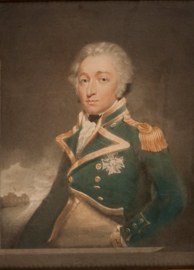 Porträtt av amiral Sir William Sidney Smith 1764-1840. av Unbekannt