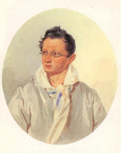 Porträtt av Alexander Nikolajevitj Raevsky 1795-1868, 1820-talet av Unbekannt