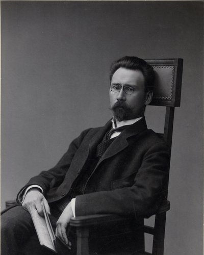 Porträtt av Alexey Alexandrovich Bakhrushin 1865-1929, 1900-talet av Unbekannt