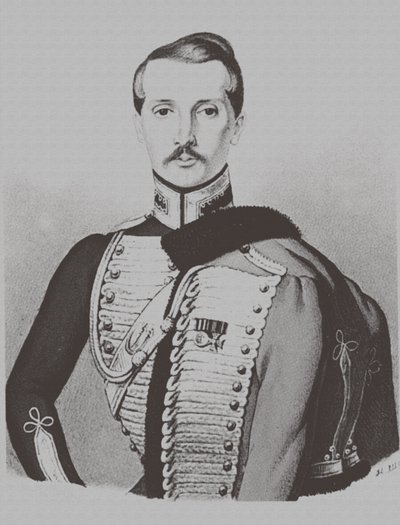 Porträtt av Alexey Nikolayevich Wulf 1805-1881, 1830-talet av Unbekannt