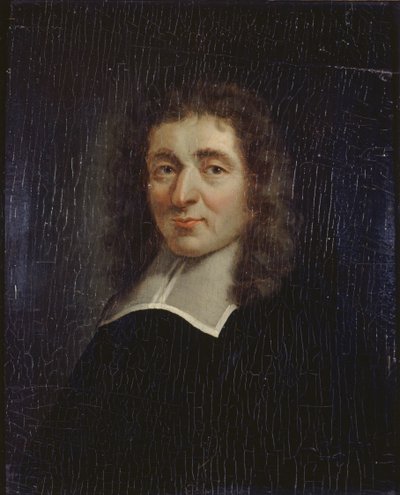 Porträtt av Antoine Furetière 1619-1688, ca. 1660. av Unbekannt