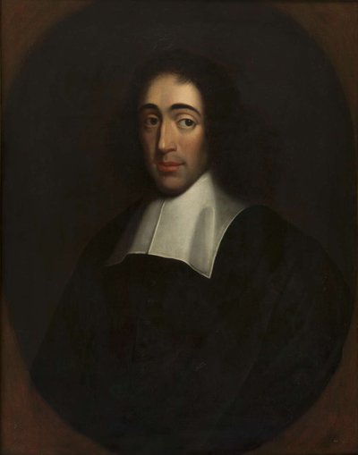 Porträtt av Baruch Spinoza, 1600-talets sista fjärdedel av Unbekannt