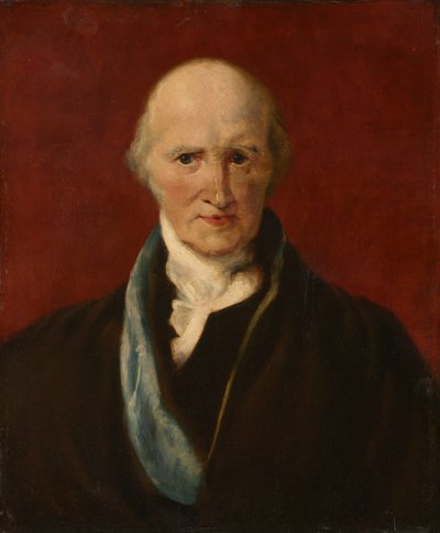 Porträtt av Benjamin West, 1818 eller senare. av Unbekannt