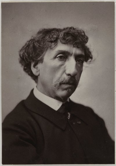 Porträtt av Charles Garnier 1825-1898. av Unbekannt