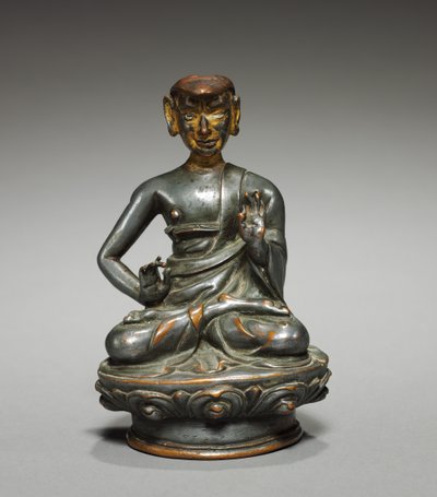 Porträtt av Dharmakirti, ca. 1400-1500-tal. av Unbekannt