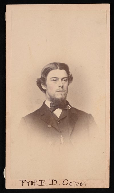 Porträtt av Edward Drinker Cope 1840-1897, cirka 1860-talet. av Unbekannt