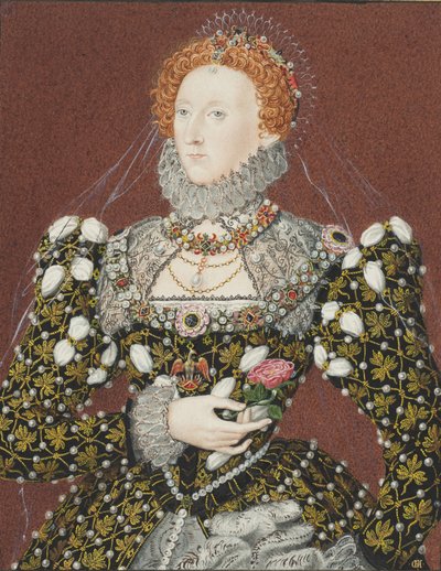 Porträtt av Elizabeth I av England av Unbekannt