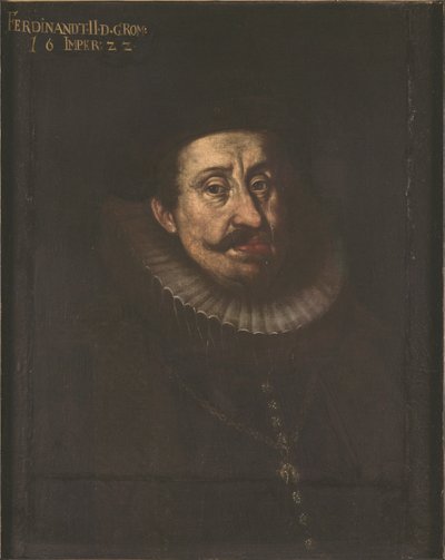 Porträtt av kejsaren Ferdinand II av Unbekannt