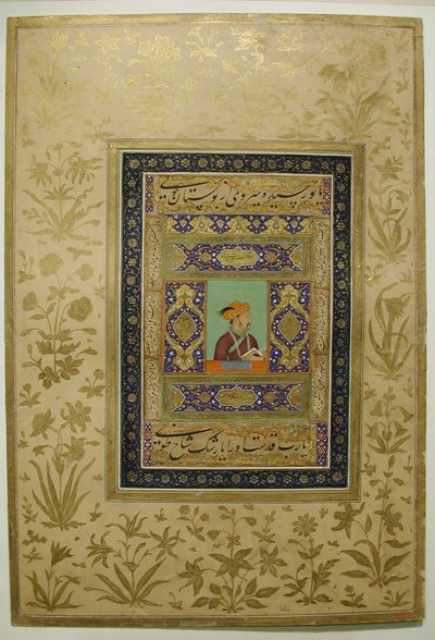 Porträtt av kejsar Jahangir, ca. 1615-20. av Unbekannt